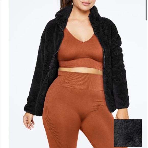 PINK Victoria's Secret Jackets & Blazers - victoria’s secret PINK teddy jacket